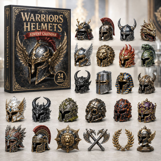 Warriors Helmets Advent Calendar 2026 - 24-Day Festive Countdown