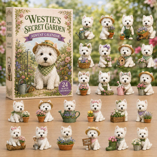 Westie's Secret Garden Advent Calendar 2026 - 24-Day Festive Countdown