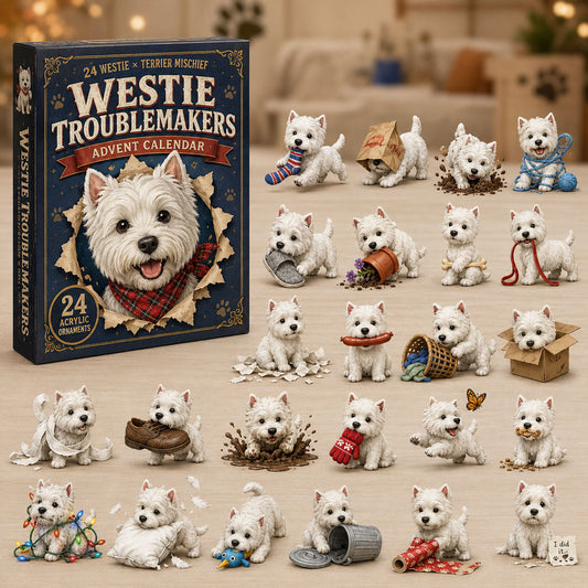 Westie Troublemakers Advent Calendar 2026 - 24-Day Festive Countdown