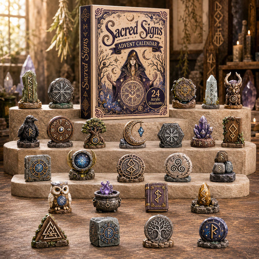 Wiccan Sacred Signs Advent Calendar 2026 - 24-Day Festive Countdown