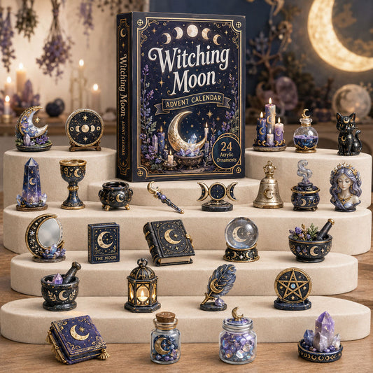 Wiccan Witching Moon Advent Calendar 2026 - 24-Day Festive Countdown