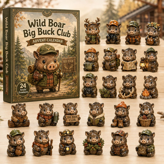 Wild Boar Big Buck Club Advent Calendar 2026 - 24-Day Festive Countdown