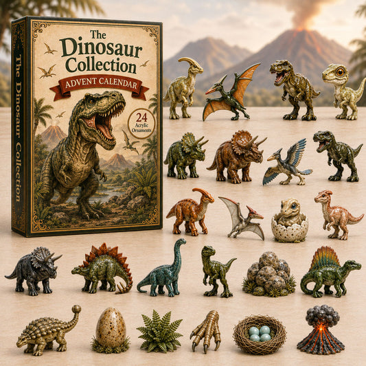 Wild Dinosaur World Advent Calendar 2026 - 24-Day Festive Countdown