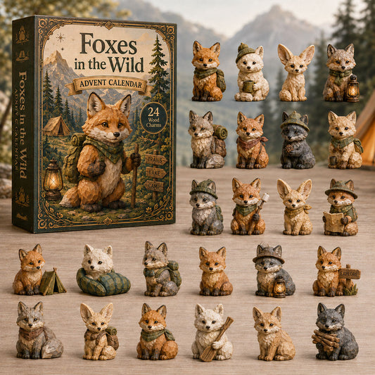 Wild Fox Adventure Advent Calendar 2026 - 24-Day Festive Countdown
