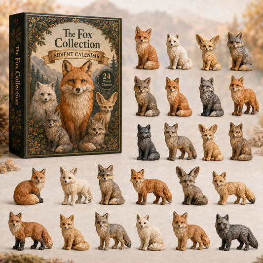 Wild Fox Kingdom Advent Calendar 2026 - 24-Day Festive Countdown