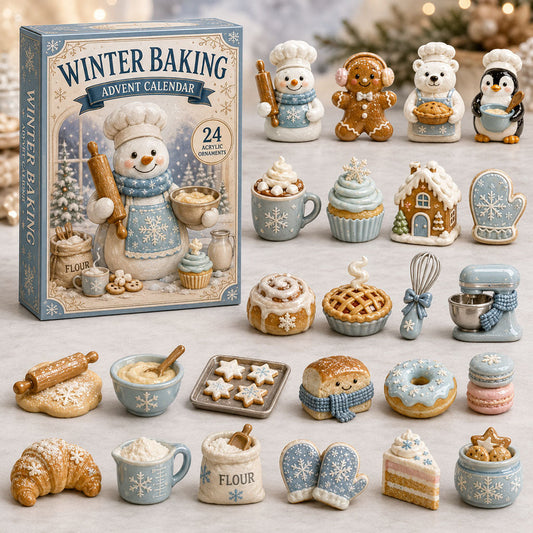 Winter Baking Advent Calendar 2026 - 24-Day Festive Countdown