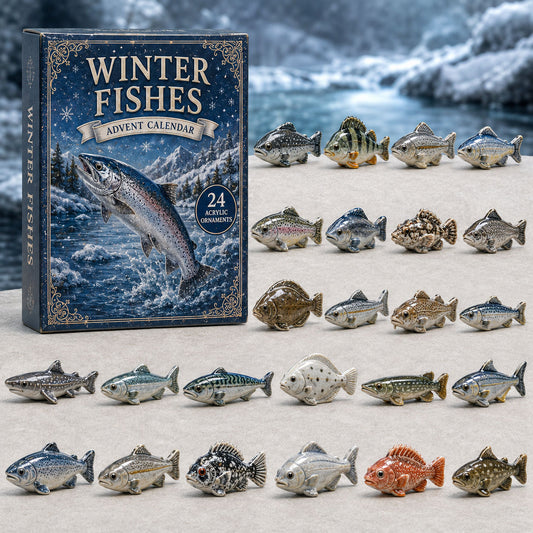 Winter Fished Advent Calendar 2026 - 24-Day Festive Countdown