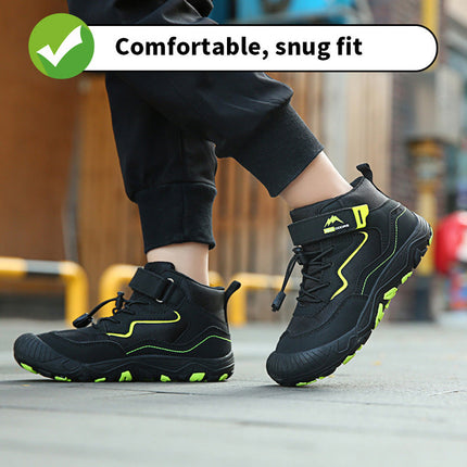 Kids' Barefoot Winter Boots | Water-Resistant & Easy-On Wide Toe Fit