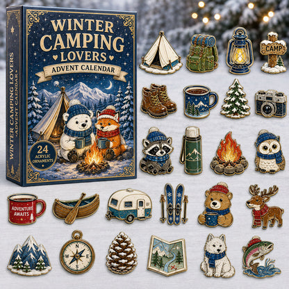Frosty Camp Advent Calendar 2026 - 24-Day Festive Countdown