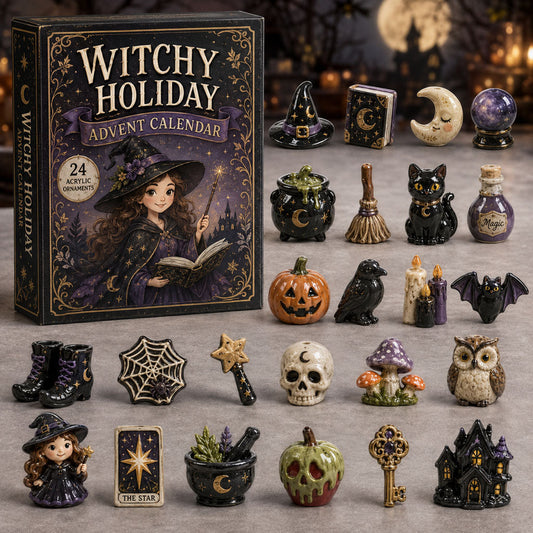 Witchy Magic Advent Calendar 2026 - 24-Day Festive Countdown