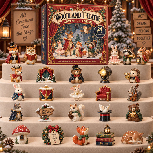 Woodland Theatre Advent Calendar 2026 - 24-Day Festive Countdown