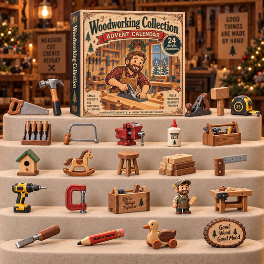 Woodworking Collection Advent Calendar 2026 - 24-Day Festive Countdown
