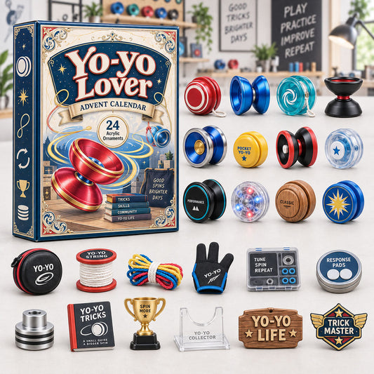 Yo-yo Lover Advent Calendar 2026 - 24-Day Festive Countdown