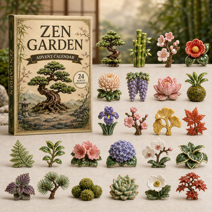 Zen Garden Advent Calendar 2026 - 24-Day Festive Countdown