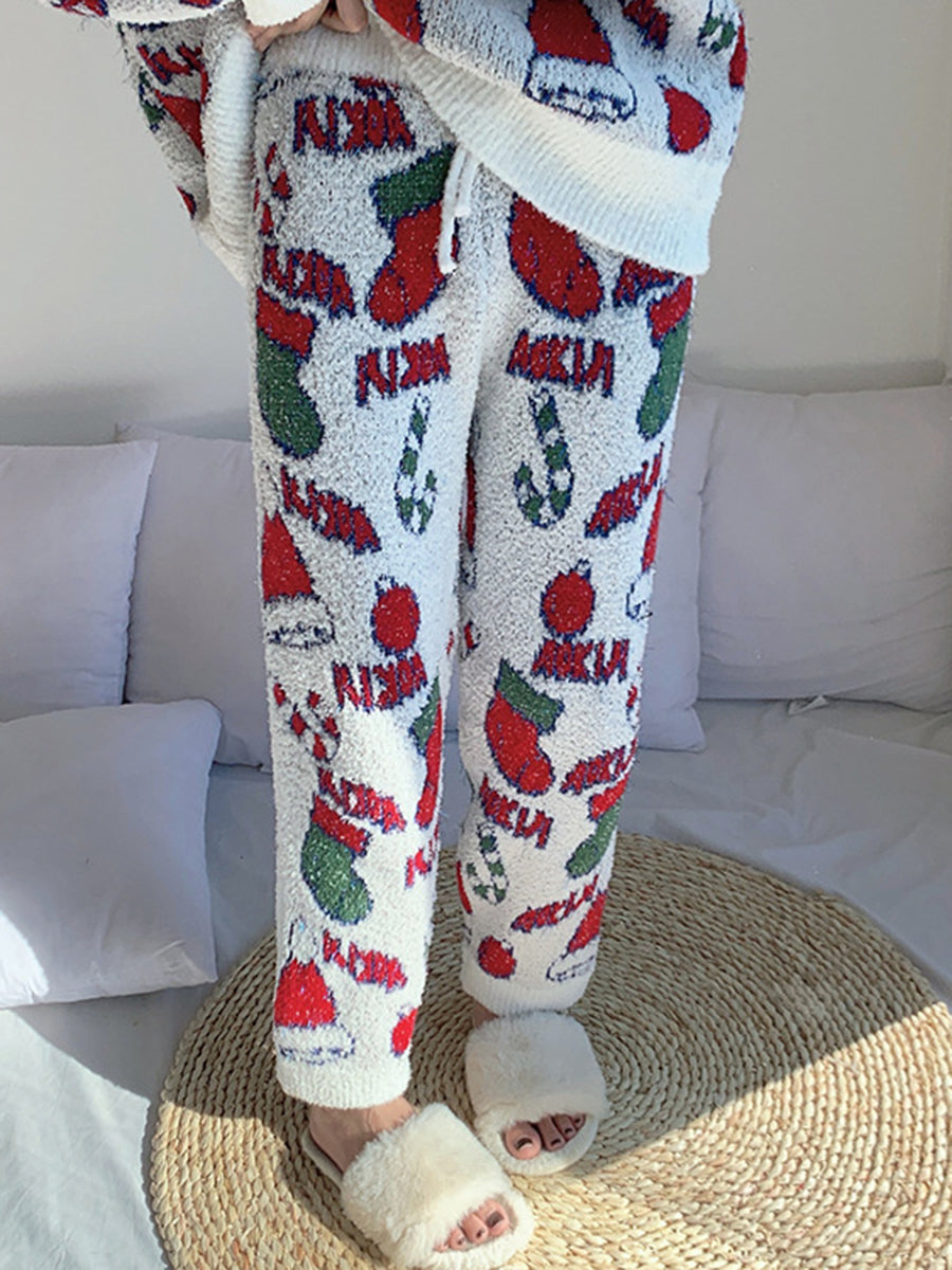 Onbely ensemble de pyjama femme noël
