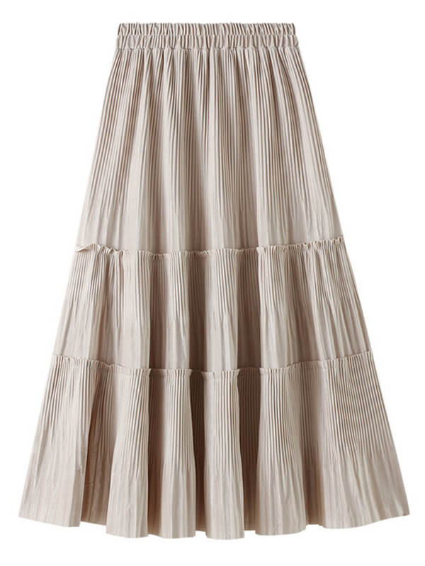 Onbely jupe longue velours taille élastique femme mode - onbely