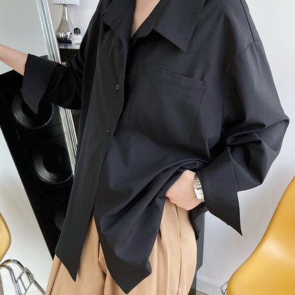 Onbely blouse simple boutonnage pour femme.