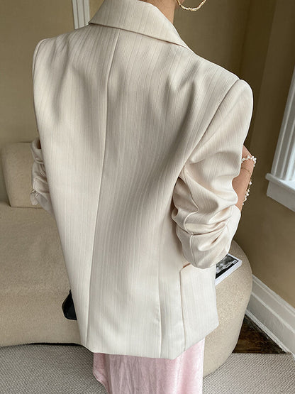 Onbely blazer style tailleur double boutonnage femme - onbely