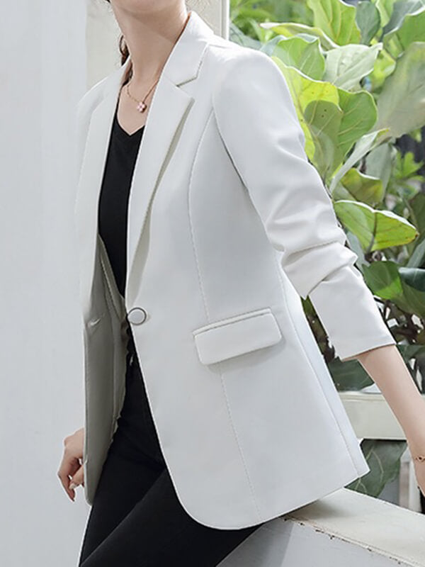 Onbely blazer avec poches boutons femme style tailleur