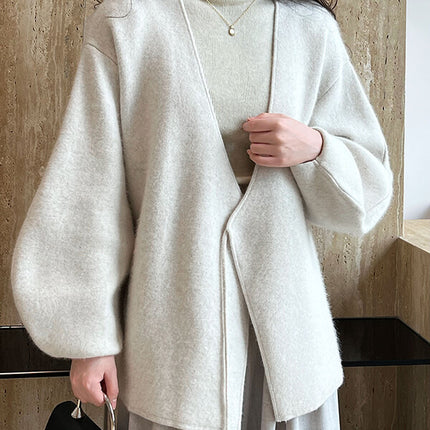 Onbely cardigans strappy rouge noël pour femme - onbely