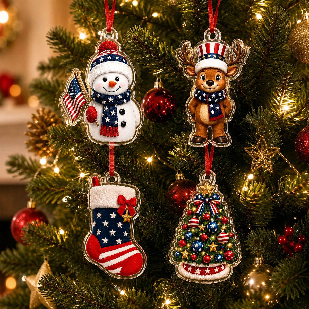 Christmas Advent Calendar 2026 - 24 Day Spirits Countdown, Acrylic Charms Blind Box - Gift For Family & Friends