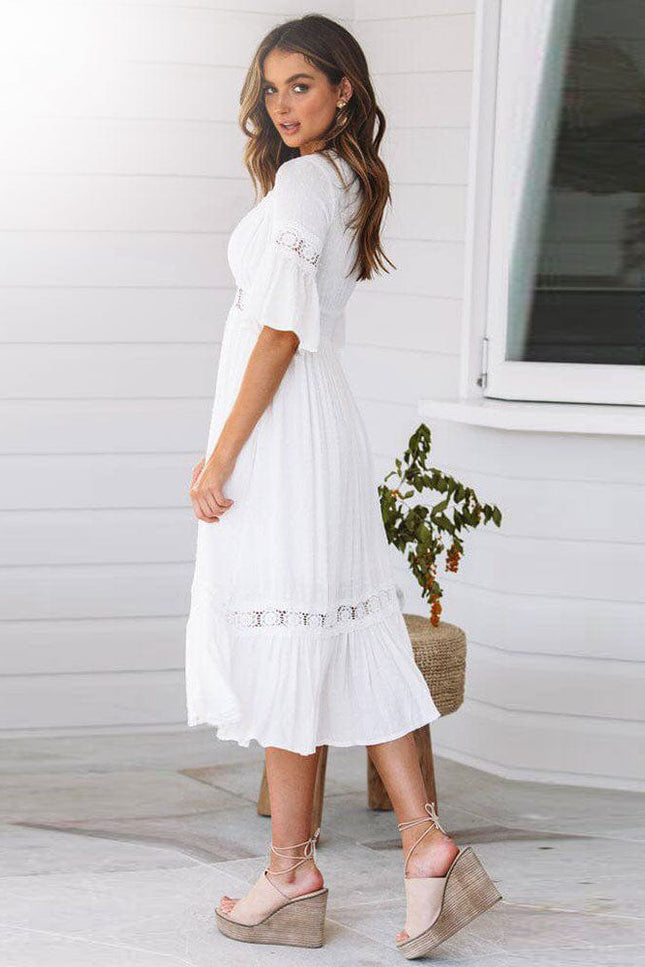Robe Bohème Blanche boho dress