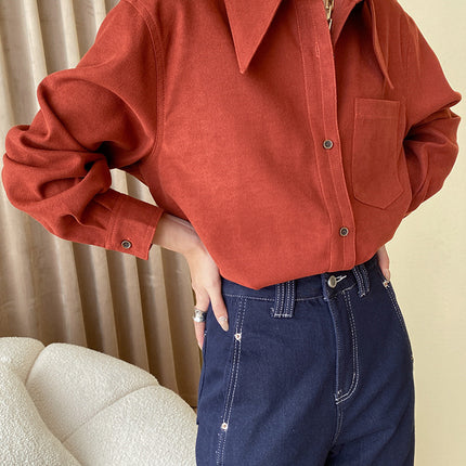 Onbely surchemise pour femme rouge noël