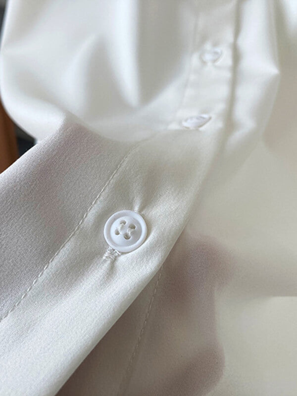 Onbely blouse simple boutonnage pour femme.