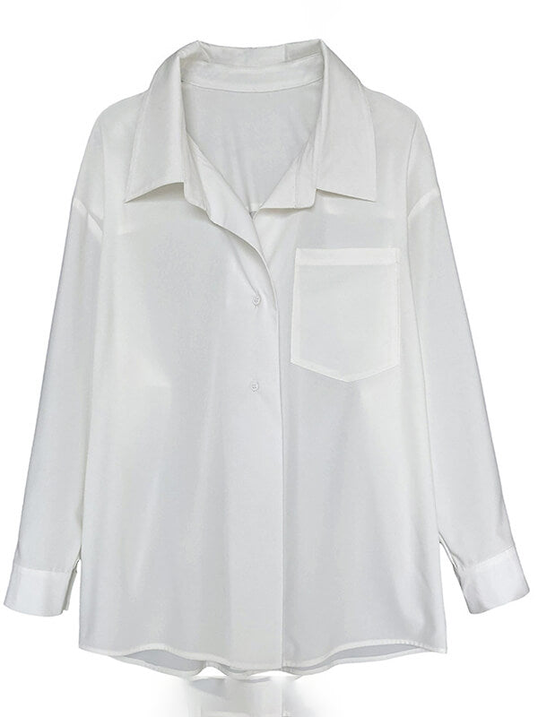 Onbely blouse simple boutonnage pour femme.