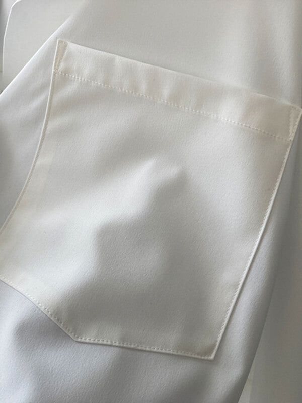 Onbely blouse simple boutonnage pour femme.