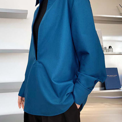 Onbely chemisier décolleté plongeant pour femme - onbely