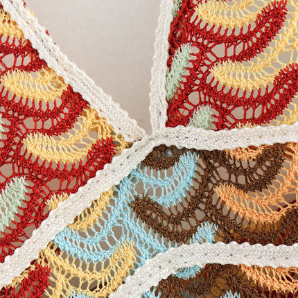 Onbely Robe de soirée longue à fines brides licou et dos nu pour bal de promo ou mariage-boho dress