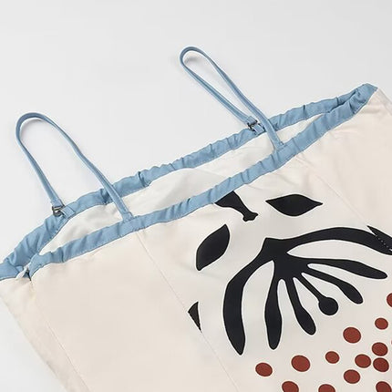 Onbely robe longue ethnique à fines brides avec volants pour bal de promo et plage boho dress