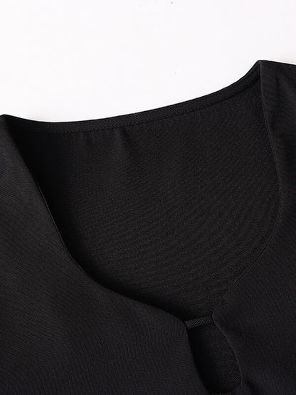 Onbely hauts mode manches gigot pour femme - onbely