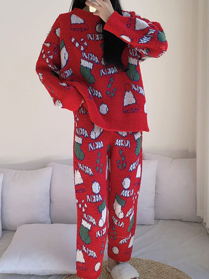 Onbely ensemble de pyjama femme noël