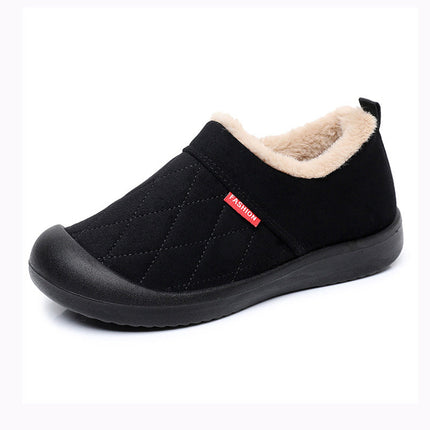 Women's Orthopaedic Wide Fit Slipper Boots | Anti-Slip Warm Fleece